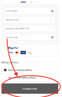 this button a/b test on shopify