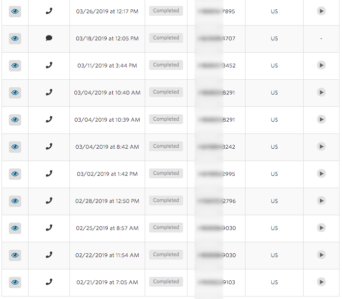 call logs case study
