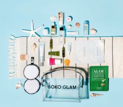 spread of Soko Glam items