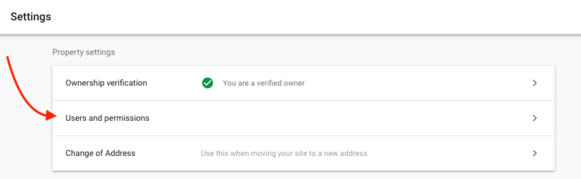 Google Search Console User And Permissions