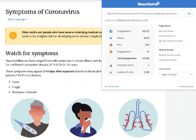 BuzzSumo Free Chrome extensions that'll improve your SEO
