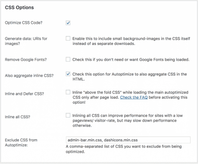 Autoptimize CSS Best Free WordPress Plugins for Blogs