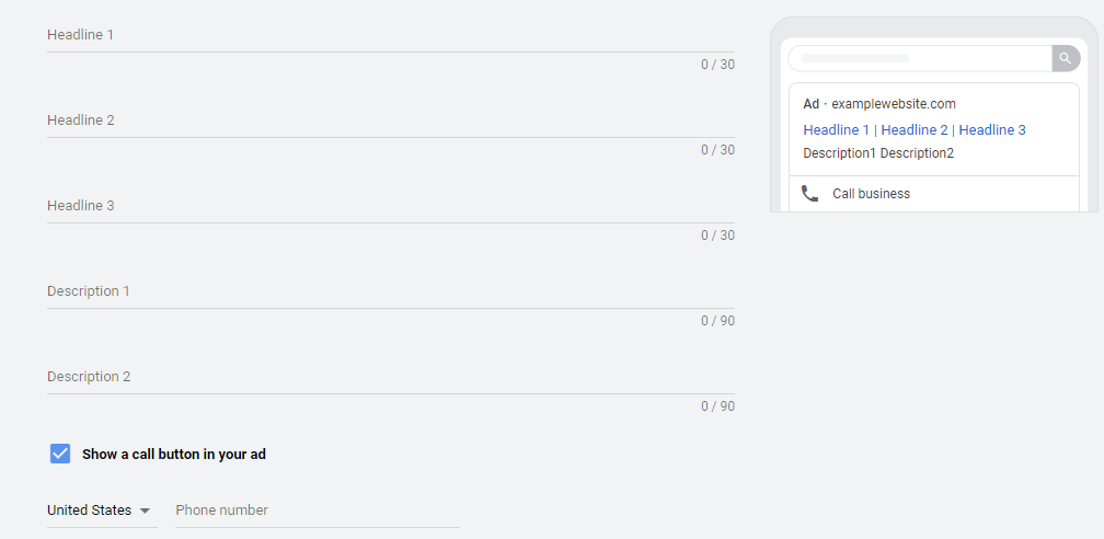 Google Ads Structure