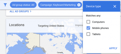 Google Ads Device Performance