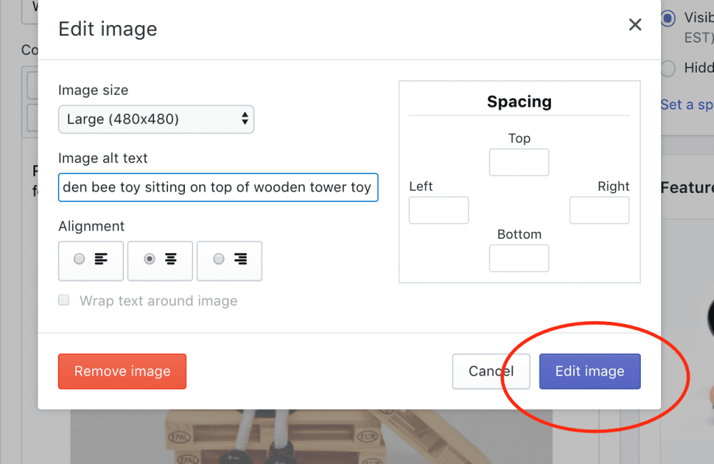 shopify image alt text