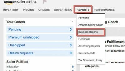 Amazon Business Reports