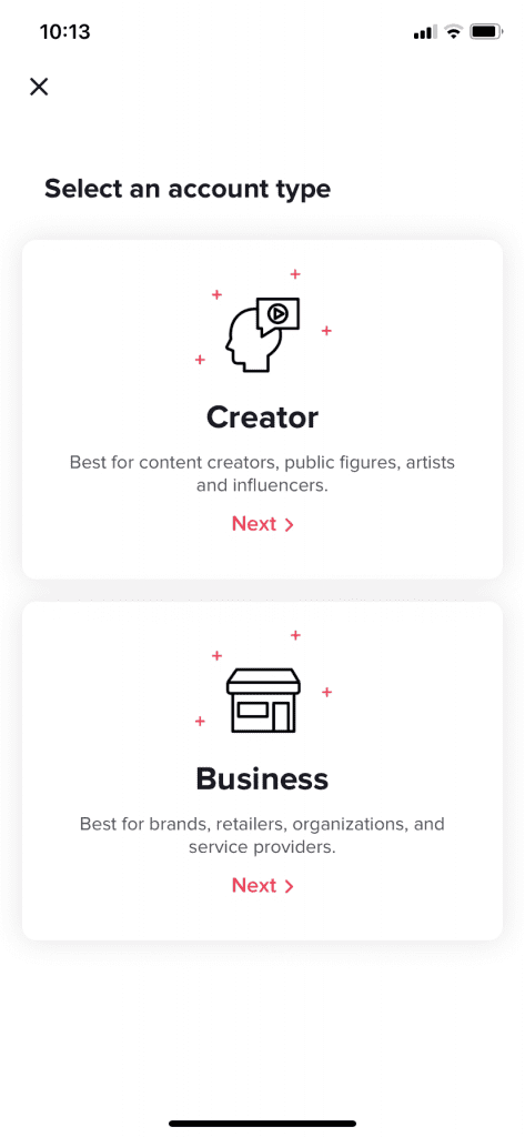 TikTok Creator Account