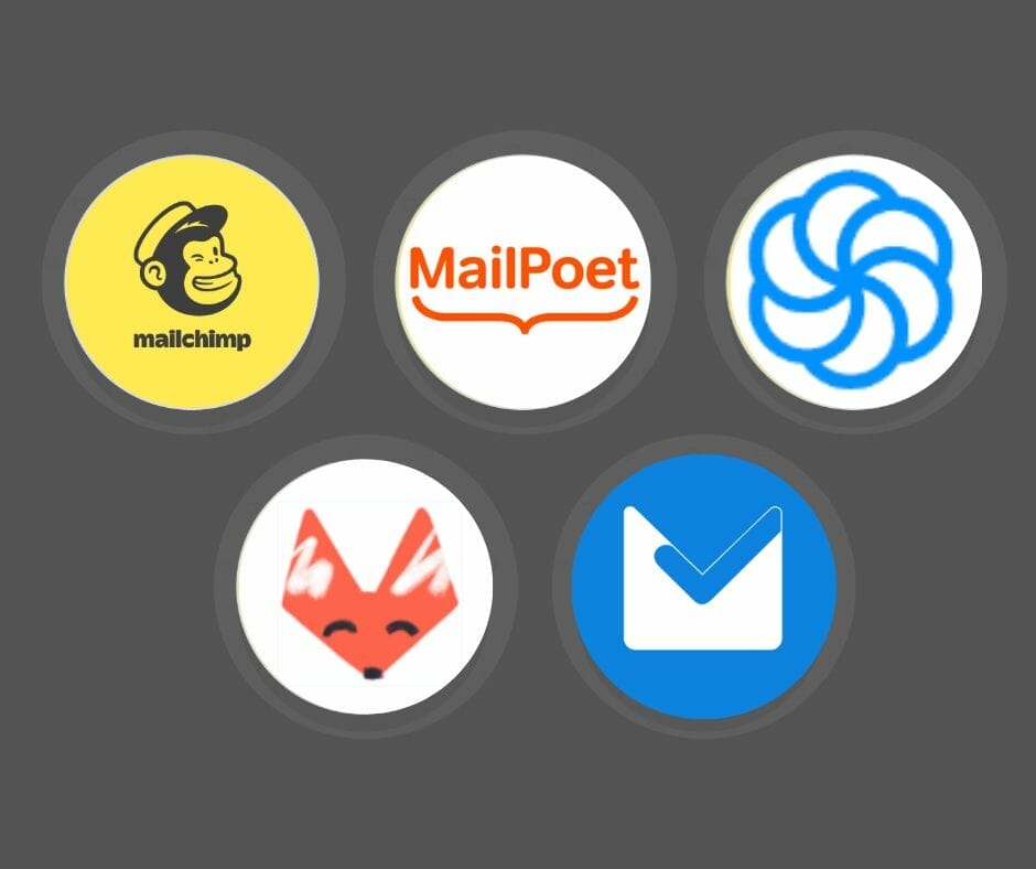 Wordpress email plugins. Mailchimp vs alternatives