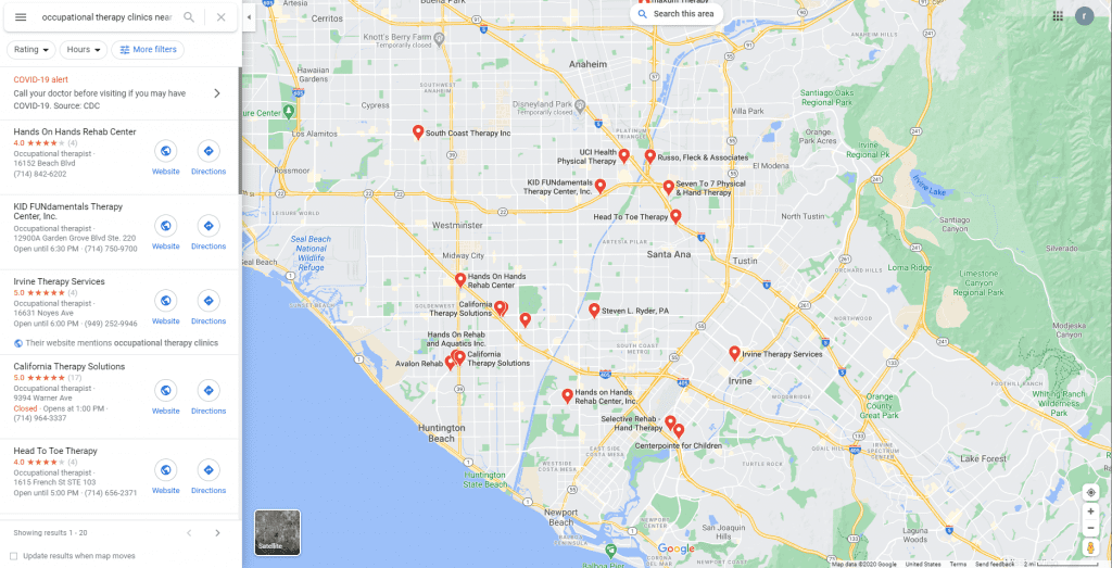 Google Map for Google my business