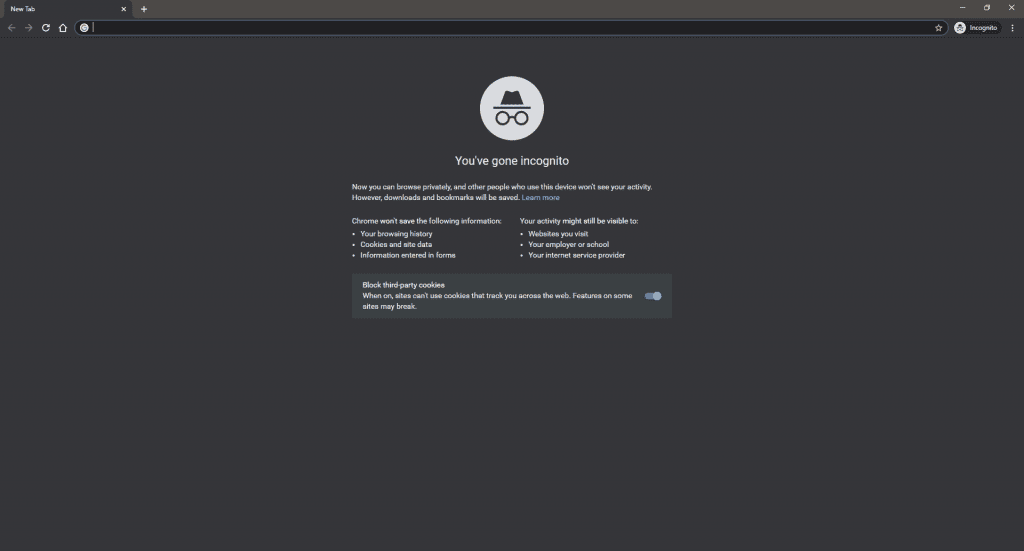 incognito window to check if you have been reddit shadow ban