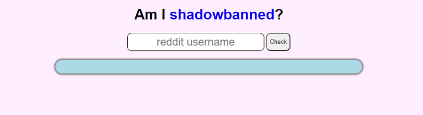 reddit shadow ban test tool