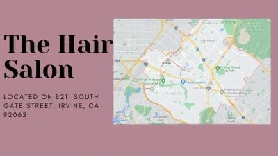 Google ads for hair salons landing page example