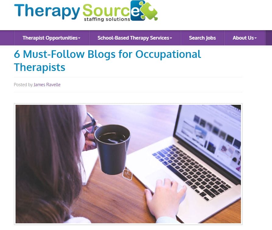 Blogs for occupational therapists