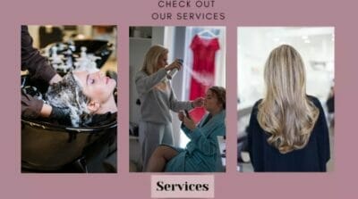 Google Ads for hair salons services page