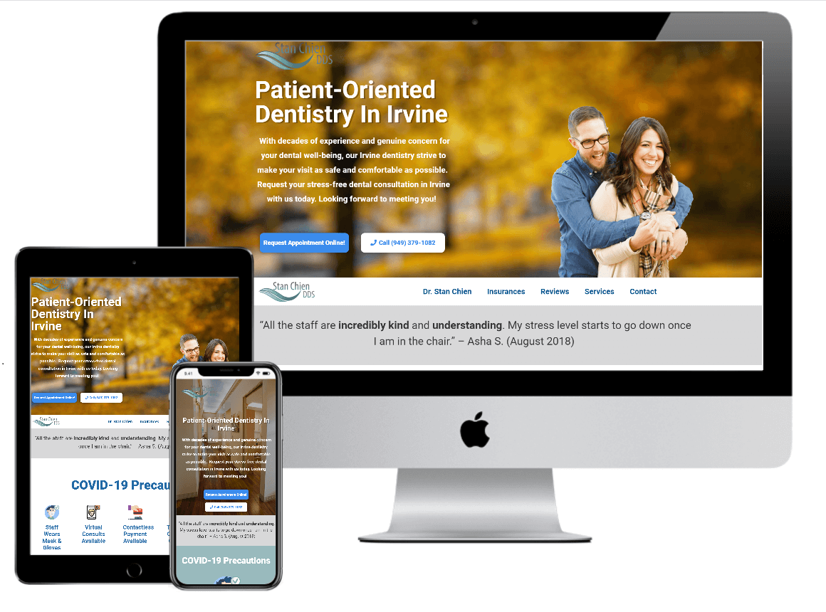 Irvine web design