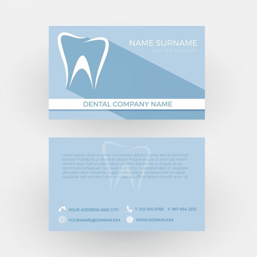 Creative Dental Business Cards