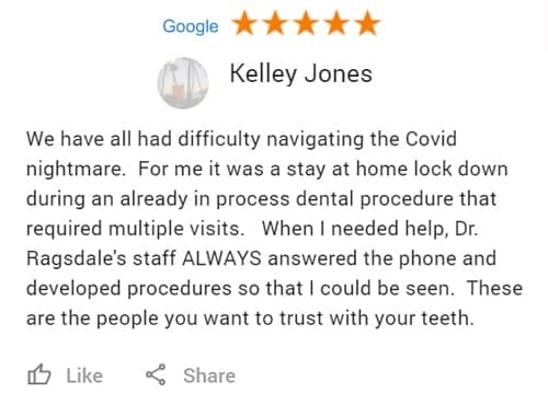 social media ideas for dentists customer review