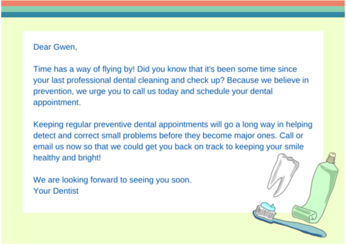 dentist get new patients email marketing