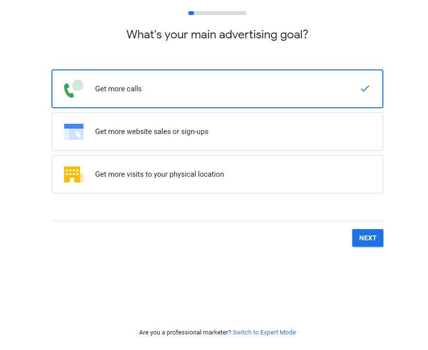 PPC Expert Mode settings