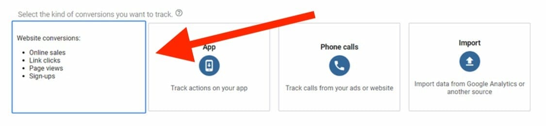 Selecting-what-you-want-to-track