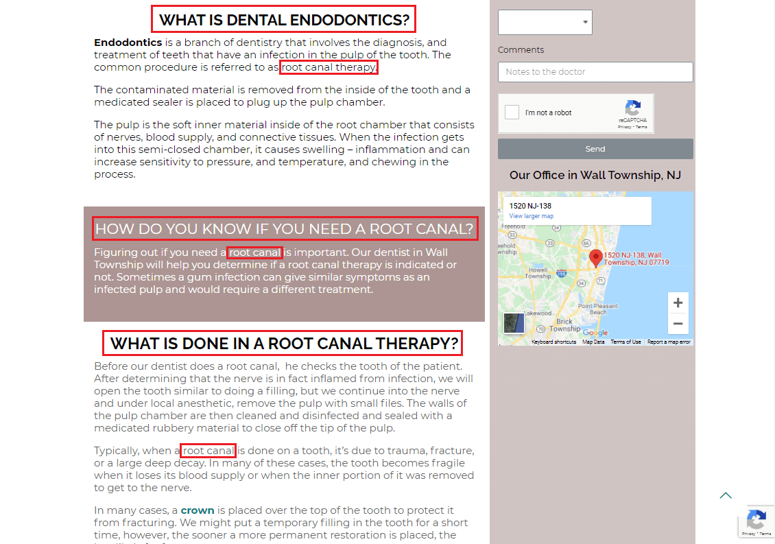 dental-lsi-and-keyword-variation
