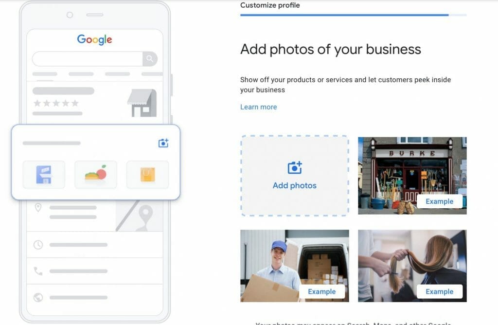 add photos to your listing that will help turn visitors into patients