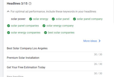 write ad campaign headlines