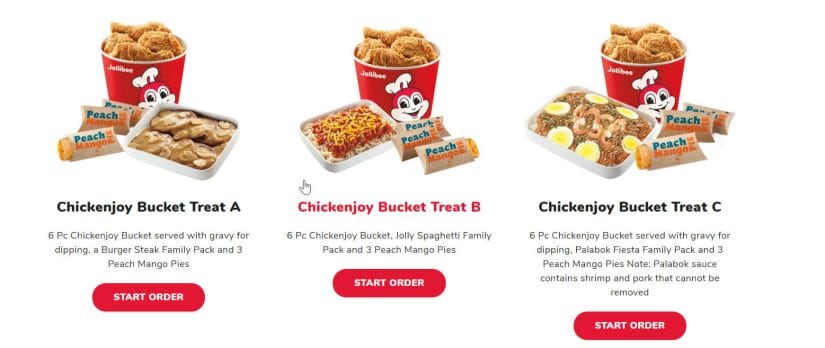 jollibee combo meals