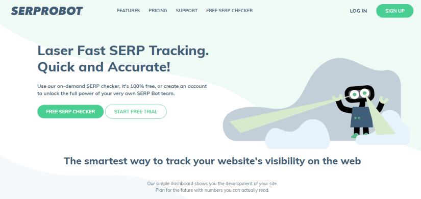 SERProbot homepage