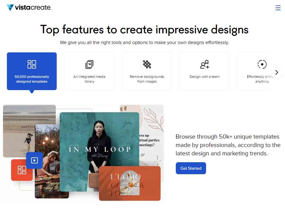 Creating direct mails for dentists using Vistacreate