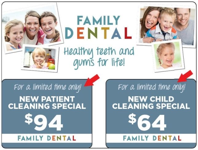 Dental clinic promo offer