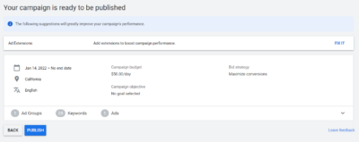 google ads review part