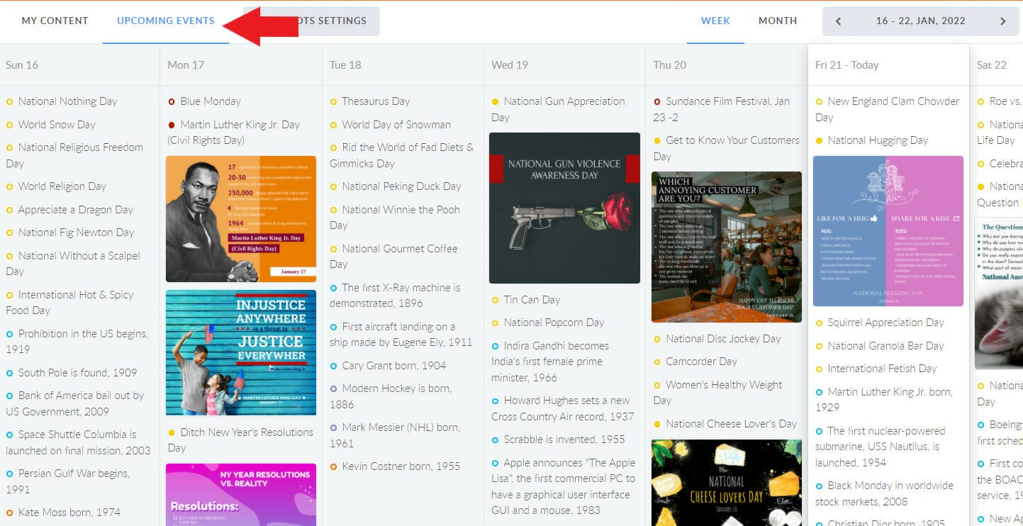 promorepublic upcoming events
