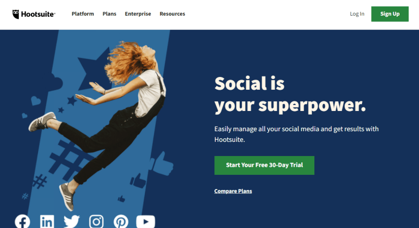 Hootsuite is one of the marketing tools that can be used for physical therapists