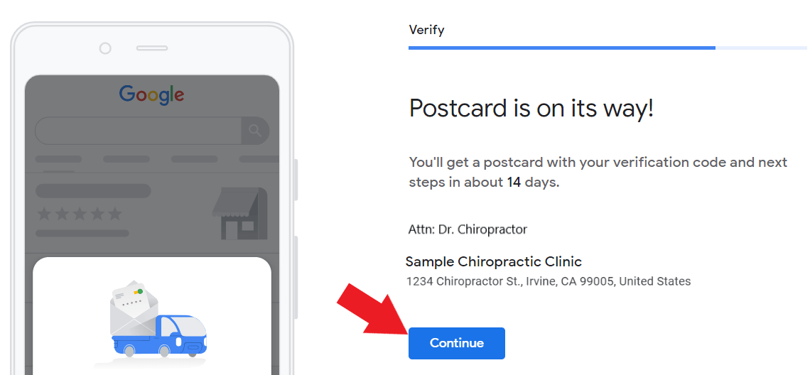 Once you click mail, you should receive this notification