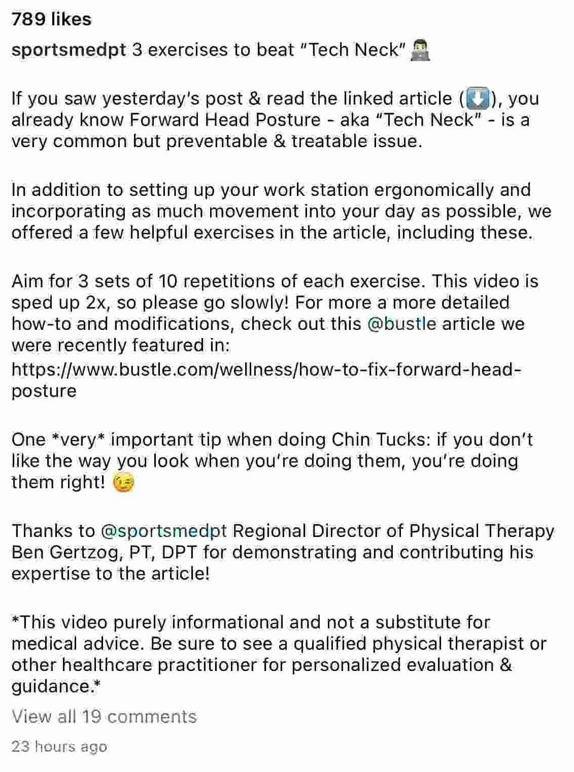 Instagram video marketing ideas for physical therapists 