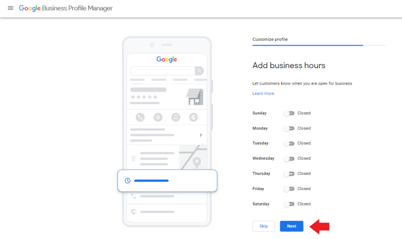 Set the business hours of your Urgent Care Center on Google My Business