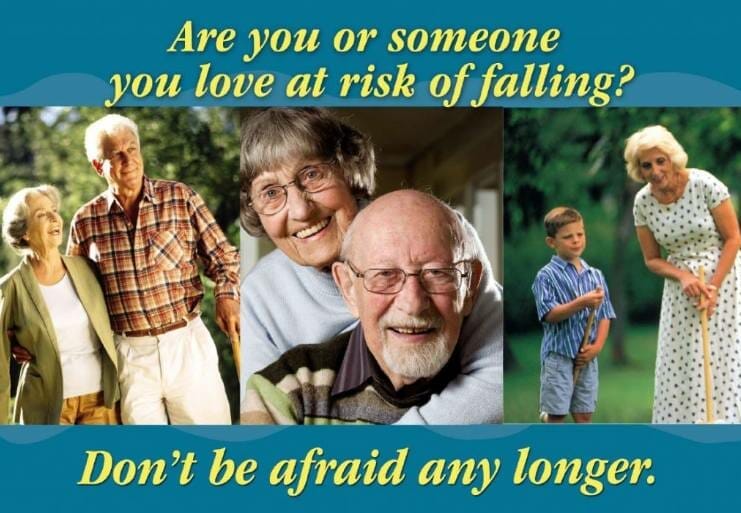 Front part of sample postcard from Postcard Mania about physical therapy