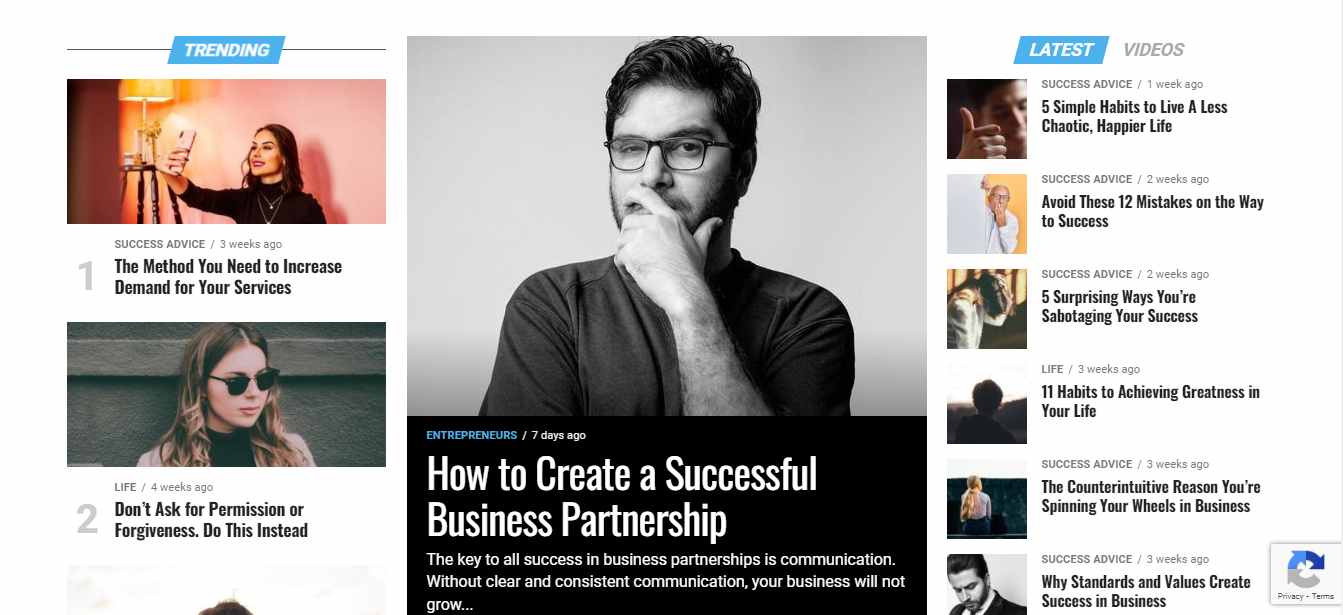 Inspirational blog posts from Addicted2Success website