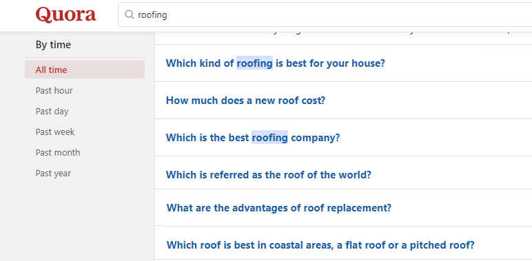 Roofing questions on Quora