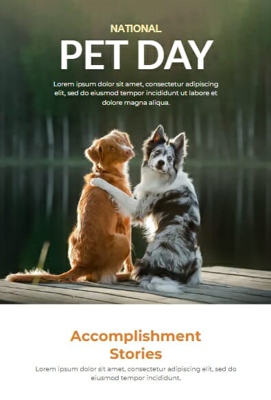 Email retention template for vet clinics