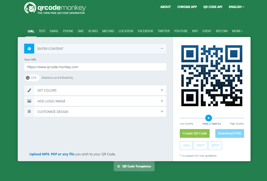 QR code generator