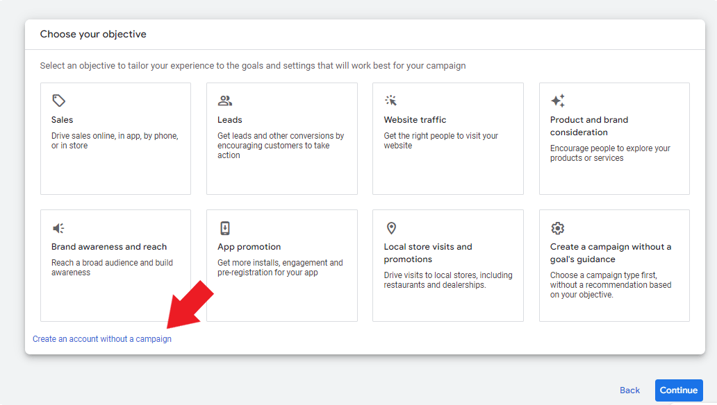 Google Ads for towing companies objective