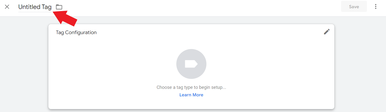 Add a name for GA4 tag