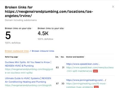 broken link checker
