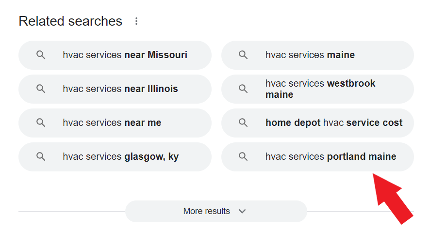 Related searches for HVAC services