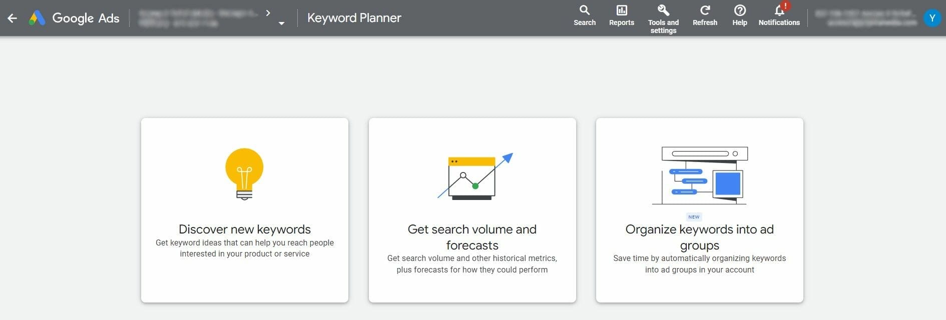 Google Ads Keyword Planner