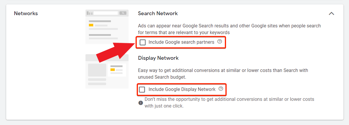 google ppc tree removal networks