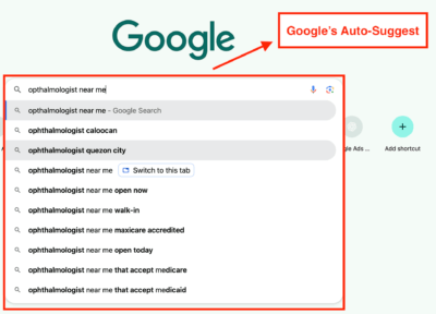 Google’s Auto-Suggest