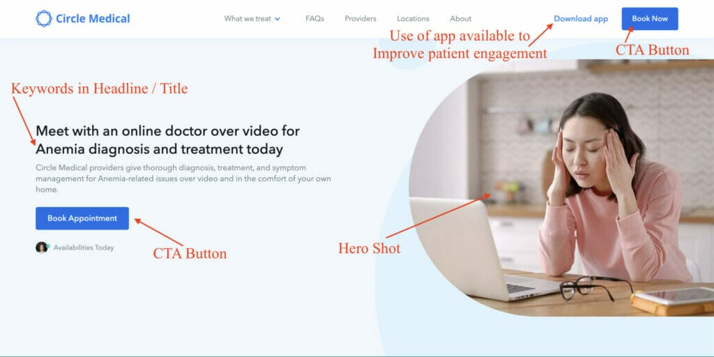 example for hematology anemia treatment